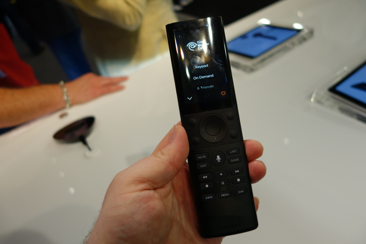 CEDIA 2015 Day 2 Photo 2 (Savant Remote)